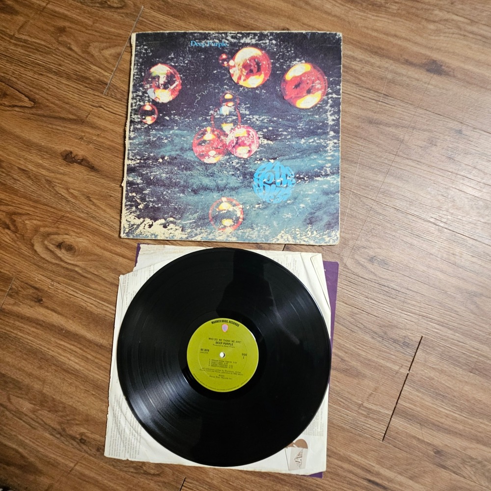 Deep Purple – Who Do We Think We Are 1973 Warner Bros. BS 2678 LP G VG+/VG+